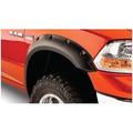 Bushwacker by RealTruck Pocket/Rivet Style Rear Fender Flares|2-Pc Set Black Smooth|50018-02|Compatible with 02-08 Dodge Ram 1500 w/ 6.4 Bed; 03-09 Ram 2500 w/ 6 4 Bed 3500 w/ 6.4 or 8.2 Bed