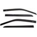 AVS 15-18 Chevy Colorado Crew Cab Ventvisor Low Profile Window Deflectors 4pc - Matte Black