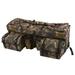 Camouflage ATV Cargo Rear Rack Gear Bag with Topside Bungee Tie-Down Storage