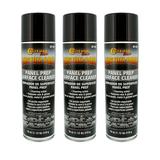 Custom Coat Panel Prep Surface Cleaner and Degreaser Spray Can Grease/Wax Remover to Eliminate Contaminents (Pack of 3)