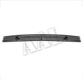 AAL BLACK BILLET GRILLE / GRILL INSERT For 2003 2004 2005 2006 2007 GMC SIERRA CENTER AIRDAM -1 PC COVER 2 HOLES (BLACK)