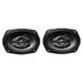 6 in. x 8 in. 350W 3 Way Speakers