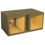 Atrend Enclosures 12KDV 12 Dual Vented Square Box Enclosure - Kicker Comp-VR-L7-L5 Specific