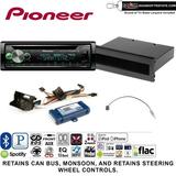 Pioneer DEHS6120BS Radio Install Kit with Bluetooth CD Player USB/AUX Fits 2002 Volkswagen Golf ONLY VEHICLES WITH FACTORY DOUBLE DIN OPENING