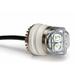 ECCO 9031C LED Flasher Hide-A-LED Plug-in Wide 4 LED 12VDC Clear
