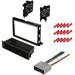 GSKIT1057 Car Stereo Installation Kit for 2005-2007 Ford Focus - in Dash Mounting Kit Wire Harness for Single or Double Din Radio Receivers
