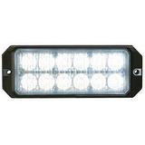 Buyers 8891701 5.25 Strobe Light 12 LED Clear 12-24 V 23 Flash Patterns