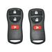 2 New Replacement Keyless Entry Remote Control Key Fob Clicker for KBRASTU15