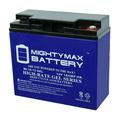12V 18AH GEL Battery Replaces Fireworx FX-10RD Control Panel