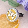 Car Air Vent Clips Butterfly Aroma Perfume Jewelry Essential Oil Diffuser Locket