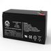 UPG UB1270-F2 12V 7Ah Sealed Lead Acid Battery - This Is an AJC Brand Replacement