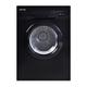 electriQ Freestanding 7kg Vented Tumble Dryer - Black