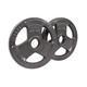 Exersci Cast Iron 2" Tri Grip Weight Plates 10 KG Pair - Weight lifting, Gym, Fitness, Squat, Bench Press, Deadlift