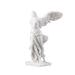 Astoria Grand Simrah Winged Victory Olympian Nike Of Samothrace Figurine Resin in Blue/White | 10 H x 5 W x 5.5 D in | Wayfair