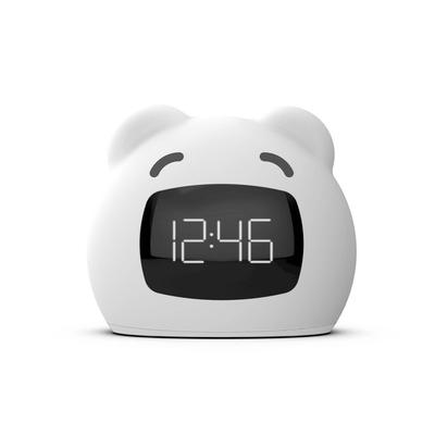 Kids' Wake Up Light Alarm Bear Clock White - Capello