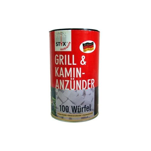 Schmalfuss Styx Grillanzünder Paraffin Würfel Inhalt 100 Stück