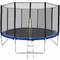 Trampolino con rete di protezione - tappeto elastico, trampolino elastico, tappeto elastico bambini