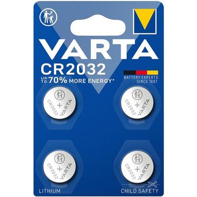 4er-Pack Knopfzellen »ELECTRONICS« CR2032, Varta