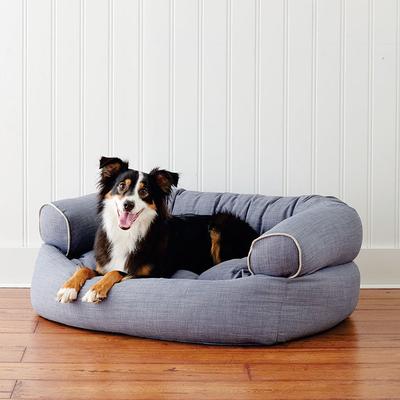Comfy Couch Pet Bed - Grey Cheni...