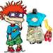 Vans Tops | Chuckie Finster Costume | Color: Blue/Red | Size: M