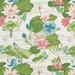 Robert Allen Madcap Cottage Lake Agawam Cotton Blend Fabric in Green | 55 W in | Wayfair 510588