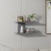 Latitude Run® Concettino 2 Piece Tiered Shelf Wood in Gray | 17.5 H x 23.4 W x 9.2 D in | Wayfair 69EB7385ADE24B00BFCF707574357D0F