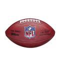 Wilson American Football NFL The Duke, Offizielle NFL-Größe, Horween-Leder, braun