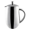 Café Ole 12 Cup Double Walled Bellied Cafetiere French Press Coffee Maker, Mirror, 1.5 Litre, BFD-12
