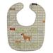 Carolines Treasures BB6558BIB Boxer Dog Gone Cute Baby Bib 10 x 13 multicolor