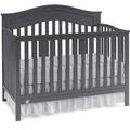 Fisher-Price Aubree 4-in-1 Convertible Crib, Stormy Gray