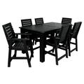 Highwood 7pc Weatherly Rectangular Dining Set - 42 x72 Counter Height Table