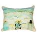 Betsy Drake Bottoms Up Again Indoor & Outdoor Throw Pillow- 16 x 20 in.