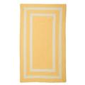 Colonial Mills 6 x 9 Sun Yellow Rectangular Modern Braided Area Throw Rug