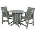 Highwood 3pc Weatherly Round Dining Set - Counter Height