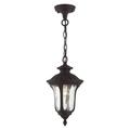 Livex Lighting - Oxford - 1 Light Outdoor Pendant Lantern in Traditional Style -