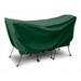 KoverRoos 61540 Weathermax 3 Pc Cafe Set Cover Forest Green - 60 L x 30 W x 30 H in.