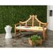 Safavieh Azusa Indoor/Outdoor Traditional Garden Bench with Cushion