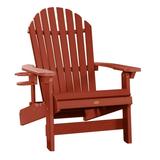 Highwood 2pc King Hamilton Folding & Reclining Adirondack Set with 1 Easy-add Cup Holder