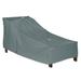 Classic Accessories Storigami Water-Resistant 78 Inch Easy Fold Patio Day Chaise Cover Monument Grey