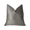 Beige Luxury Throw Pillow 12in x 20in