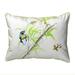 Betsy Drake SN017 11 x 14 in. Birds & Bees II Small Indoor & Outdoor Pillow