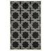 SAFAVIEH Amherst William Geometric Area Rug Anthracite/Ivory 5 x 8