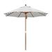 California Umbrella Grove Market Olefin Patio Umbrella Multiple Colors