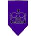 Mirage Pet 66-462 SMPR Little Wizard Screen Print Bandana Purple - Small