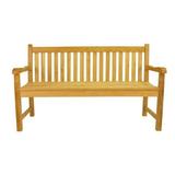 Anderson Teak No Cushion Classic 3-Seater Bench