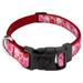 Country Brook Design- Deluxe Puppy Love Ribbon Dog Collar - Extra Large