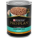 Purina Pro Plan Puppy Wet Dog Food Classic Comlete Essentials Grain Free Chicken 13 oz Cans (12 Pack)