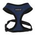 Puppia Soft Dog Harness No Choke Over-The-Head Triple Layered Breathable Mesh Adjustable Chest Belt and Quick-Release Buckle Royal Blue X-Small