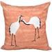 Simply Daisy 16 x 16 Stilts Animal Print Outdoor Pillow