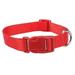 Brite Color Nylon Collars for Dogs - 11 Fun Colors 4 Sizes Bright Dog Collar (xSmall Red)